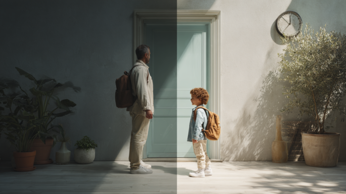Tener hijos y vivir separados