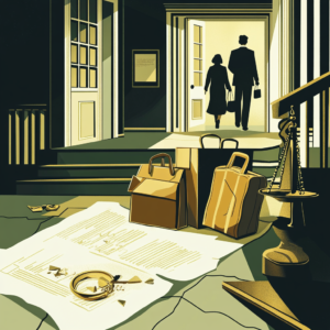 Consecuencias legales de abandonar el hogar antes del divorcio