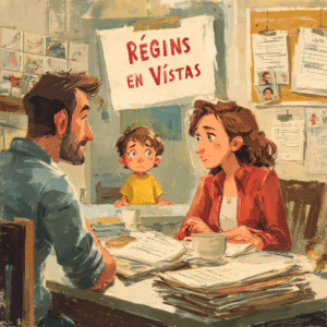 Régimen de visitas sin sentencia ni convenio regulador